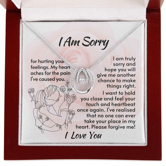 I Am Sorry For Hurting You - Forgive Me!- Mahogany Box (w/LED)