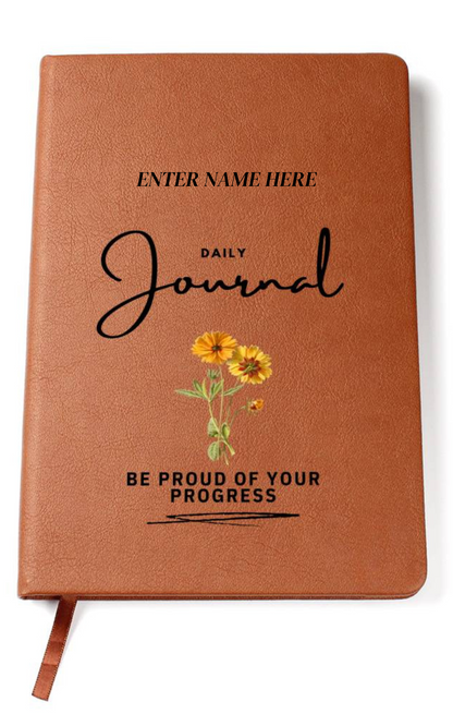 Be Proud Of Your Progress Personalized Journal
