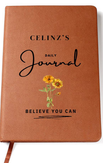 Personalized Name Journal - Believe You Can
