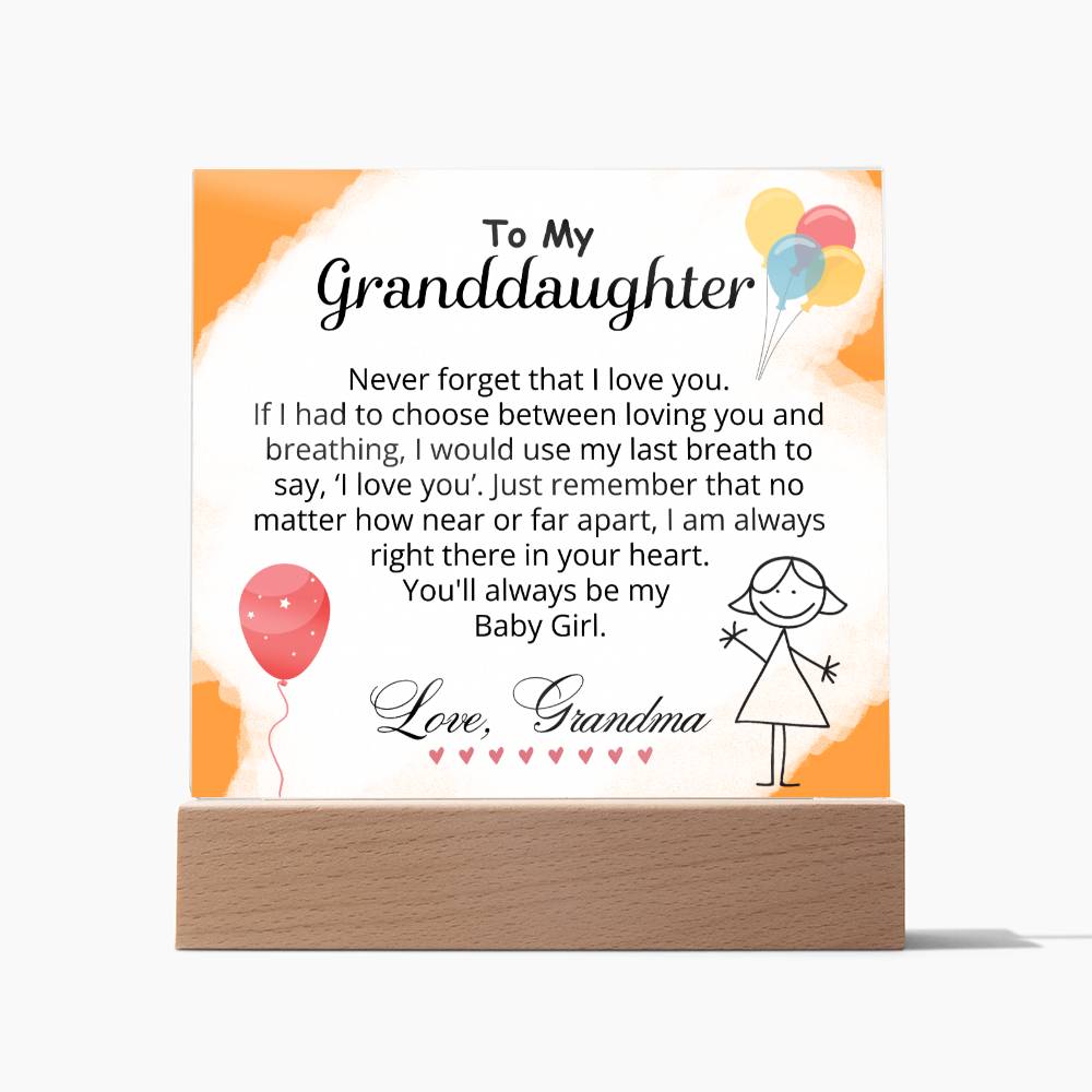 To My Granddaughter - A Grandma's Eternal Bonds and Love