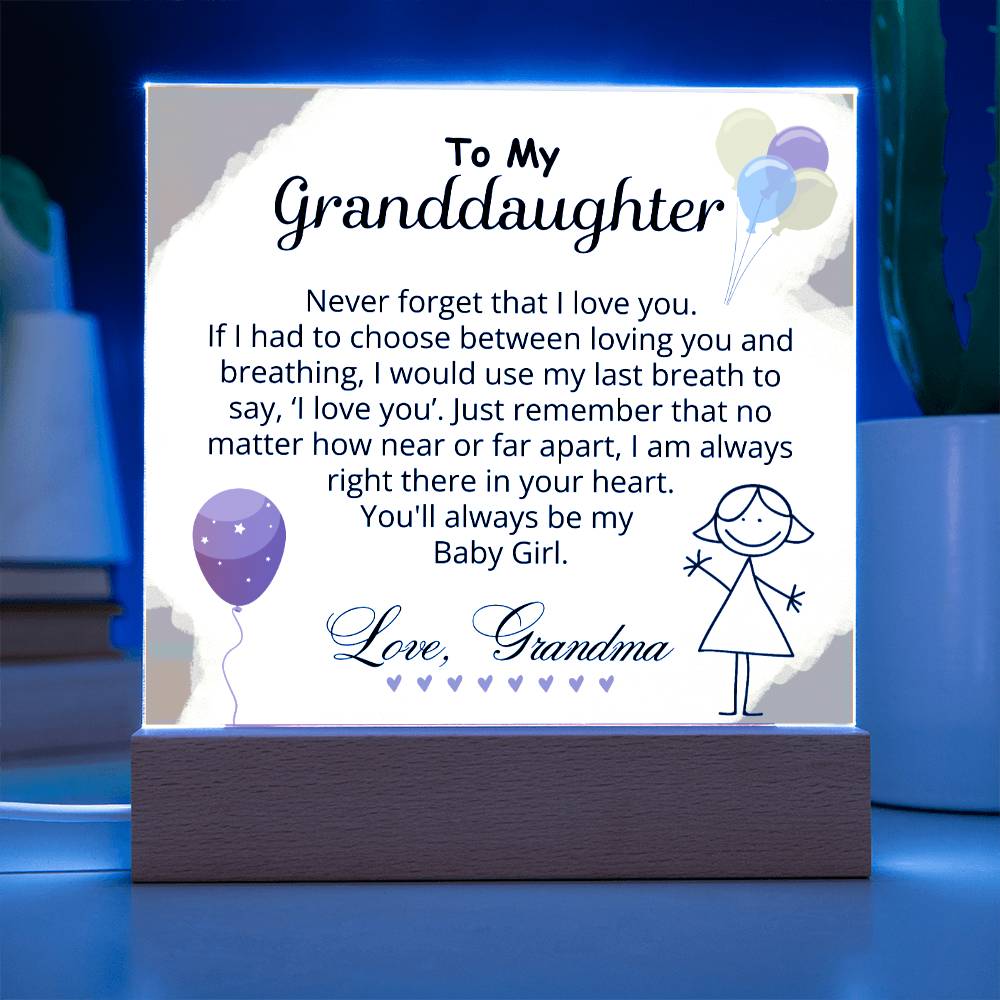 To My Granddaughter - A Grandma's Eternal Bonds and Love