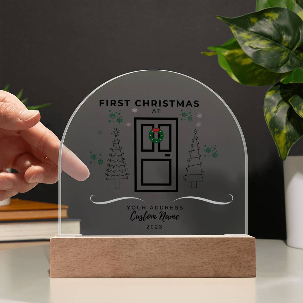 Personalized First Christmas - New Home Gift