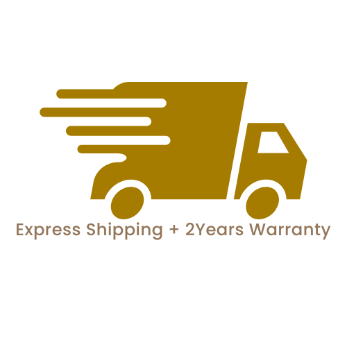 Express Shipping + 2 Year Warranty
