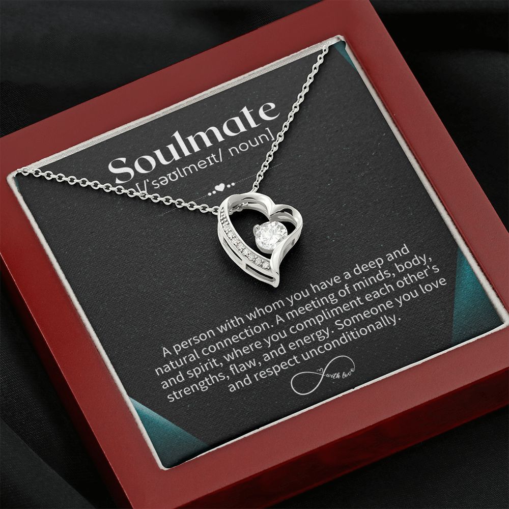 Soulmate - Love and Respect Unconditionally Forever Love Necklace