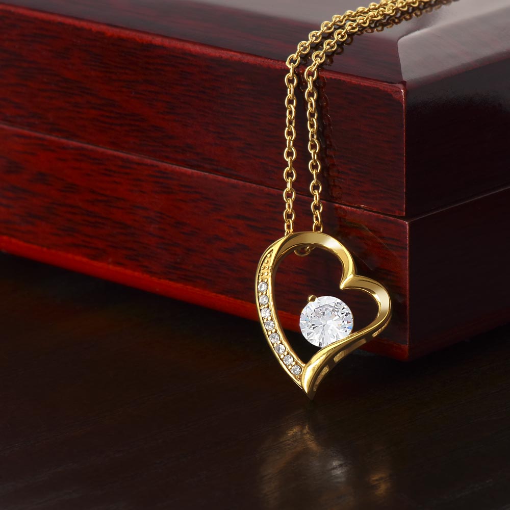 Forever Love Necklace 18k Yellow Gold