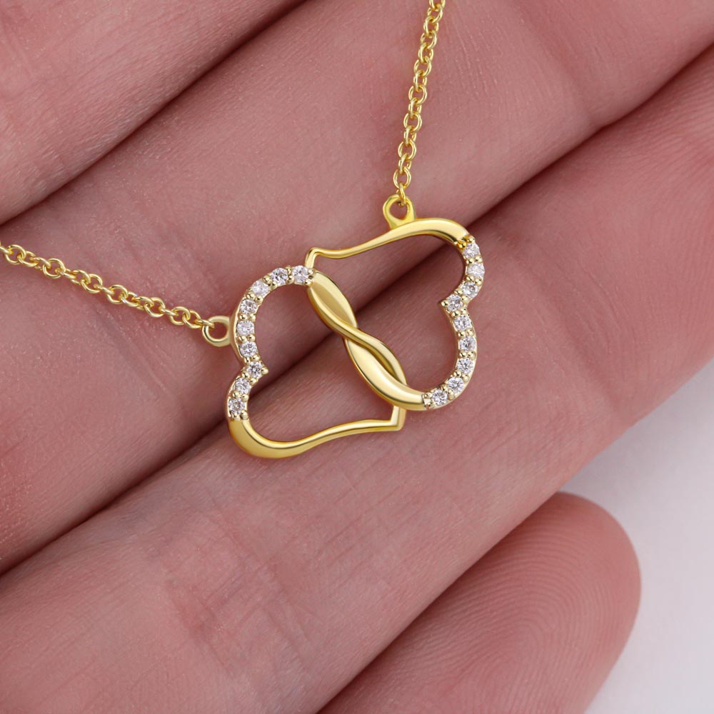 10k Solid Gold Everlasting Love Necklace
