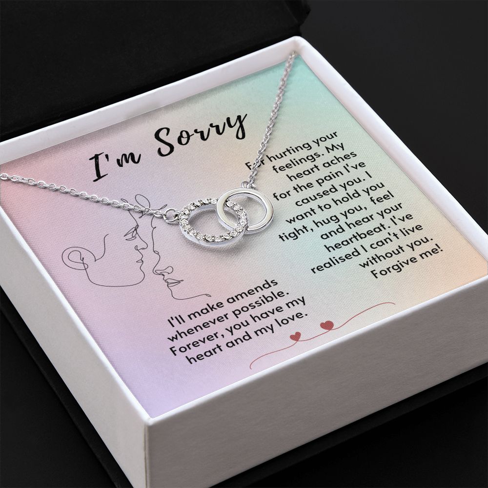 I'm Sorry - Perfect Pair Necklace - Standard Box