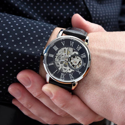 Luxury Automatic Timeless Openwork Men's Watch