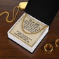 Son - I Am Always Right There in Your Heart Necklace- Gold - Standard Box