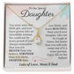 Special Daughter - You Are More Beautiful Than You Imagine - Gold Alluring Beauty Necklace - Standard Box