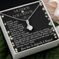 Mother & Daughter - You Will Always Have Me AB Necklace - Silver - Standard Box