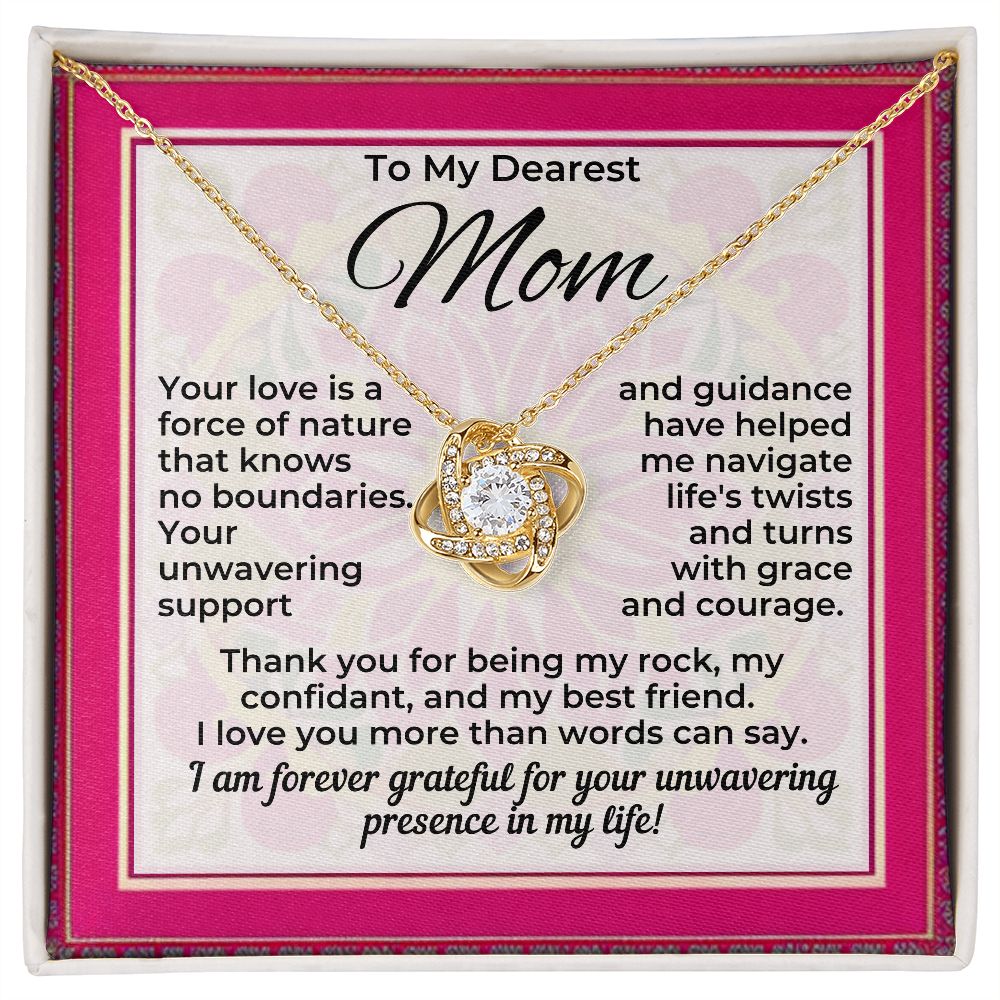Mom - You Are My Rock LK Necklace
