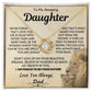 Daughter - Special Love Knot Necklace - Gold Standard Box