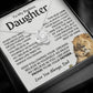 Badass Daughter - Believe In Yourself LK Necklace - D2D003
