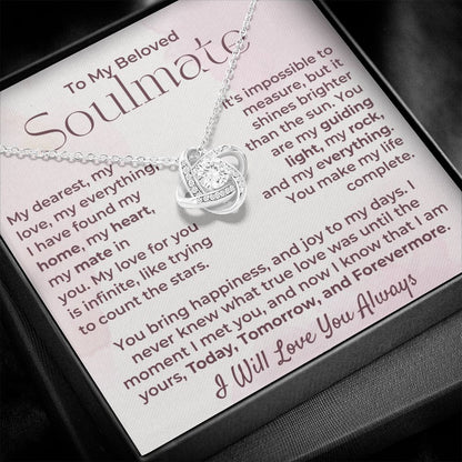Soulmate - You Are My Guiding Light and Rock - Silver - Standard Box