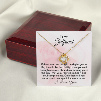 To My Girlfriend - Your Warm Heart & Soul Complete Me - Gold Standard Box