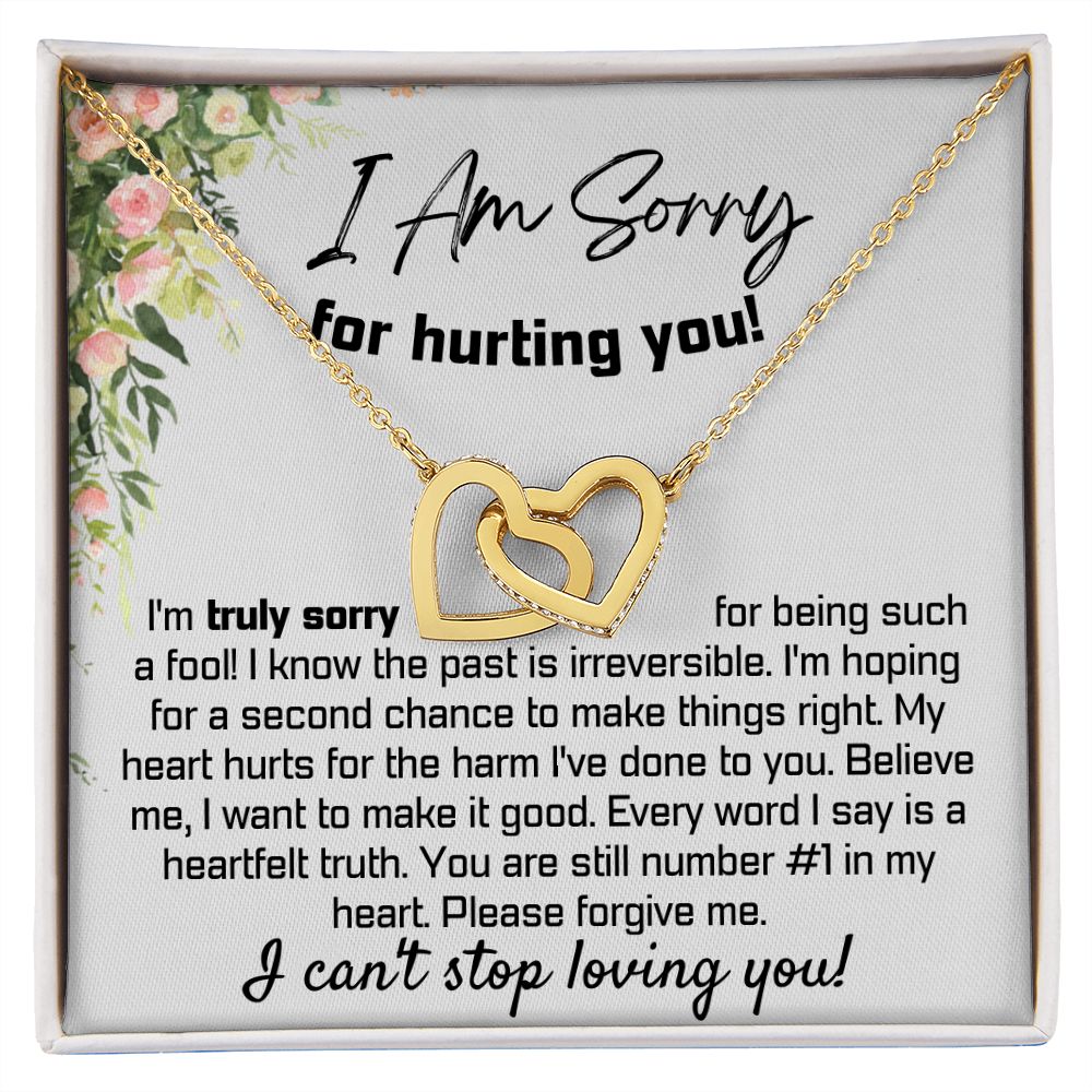 I Am Sorry For Hurting You - 18k Rose Gold- Standard Box