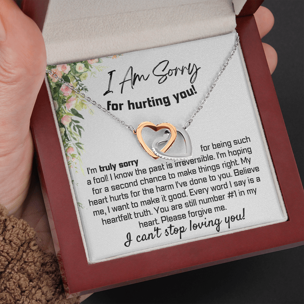 I Am Sorry For Hurting You - Silver Mahogany Lux Box (w/LED)