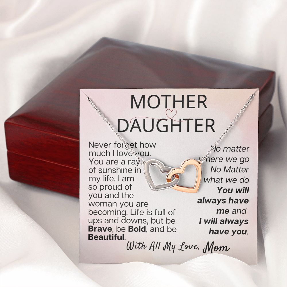 Mother & Daughter - Always Have Each Other IH Necklace - silver - Standard Box