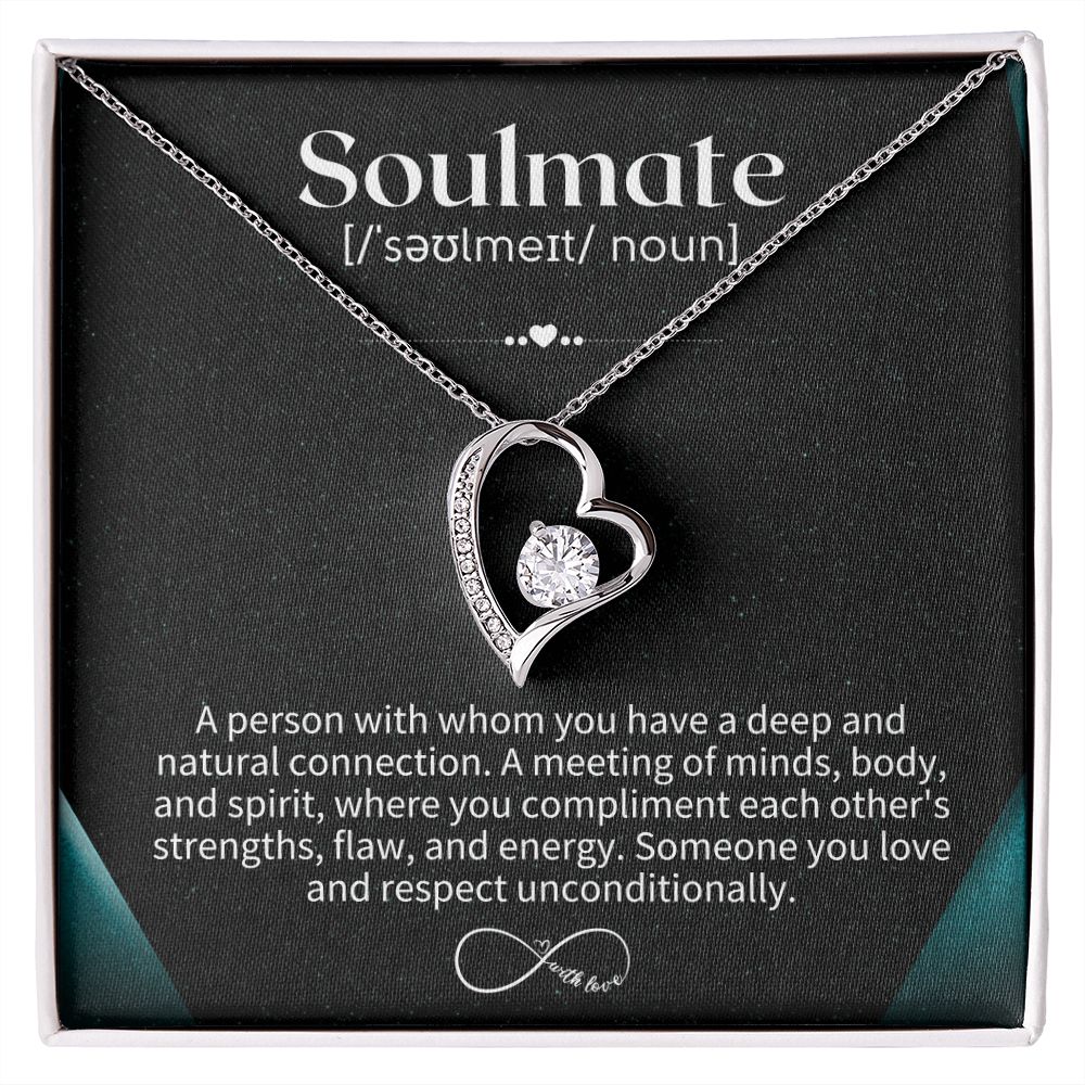 Soulmate - Love and Respect Unconditionally Forever Love Necklace