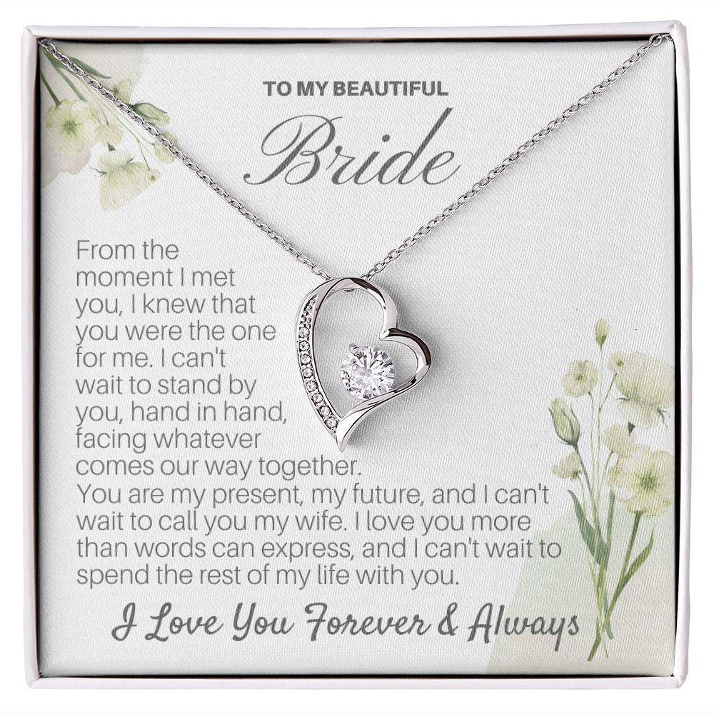 To My Bride - I Knew You Were The One - Standard Box