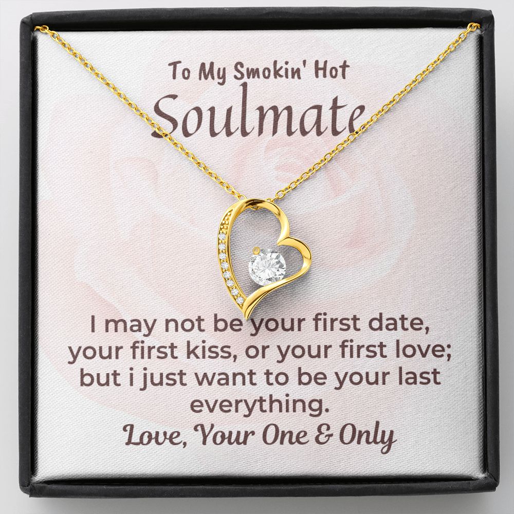Smokin' Hot Soulmate - Forever Love Necklace - 18k yellow gold - Standard Box